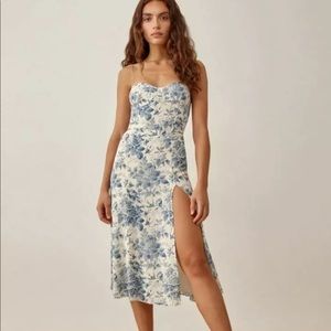 Reformation Juliette Dress in Pompadour *NEW*